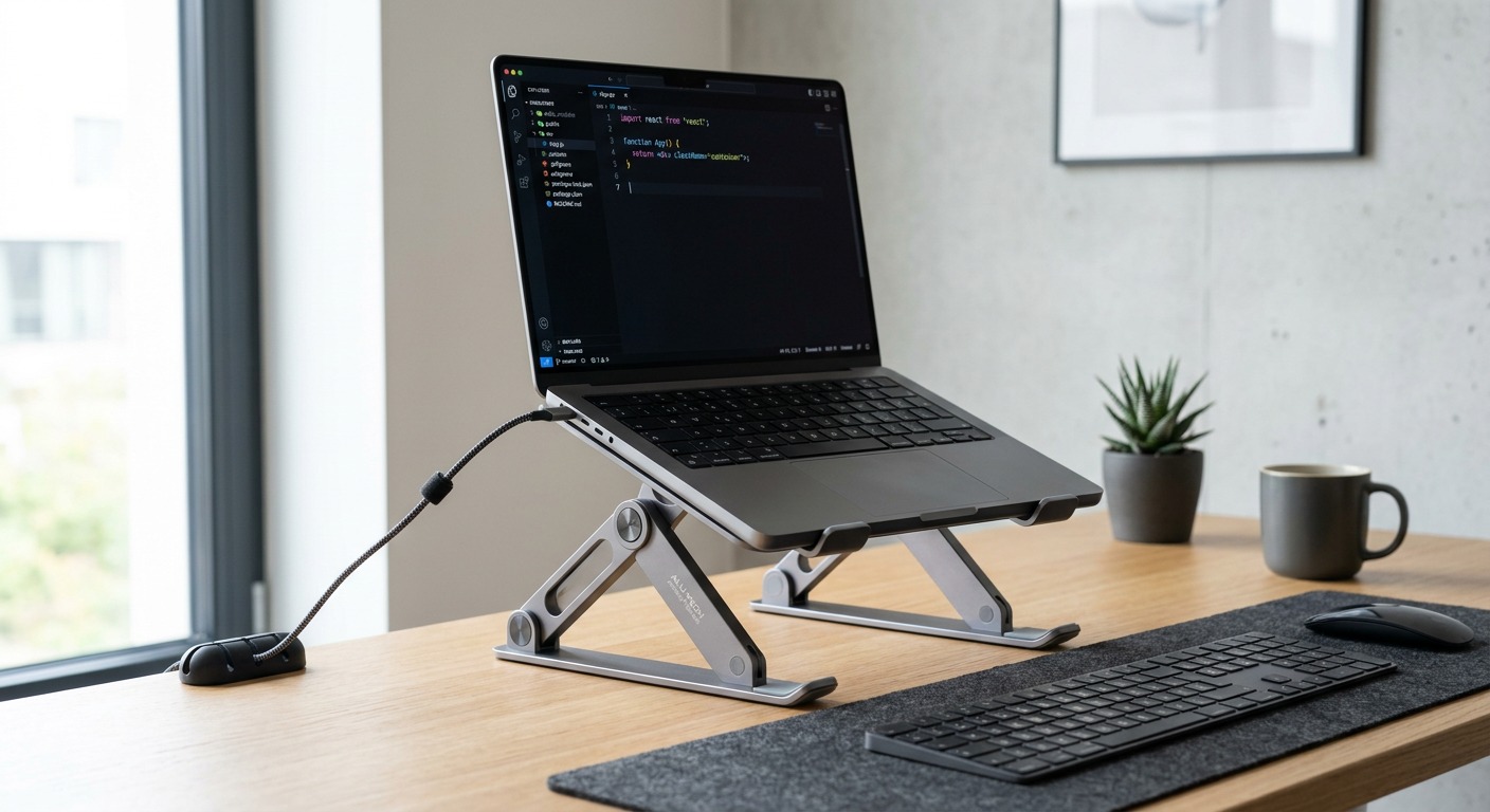 Soporte Ergonómico Plegable Vendari Rise Pro